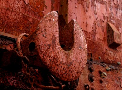 Old and rusty.