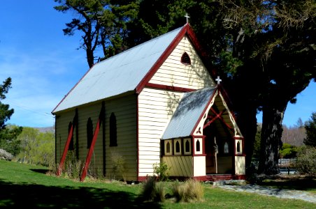 St Patricks Church Burkes Pass.NZ photo