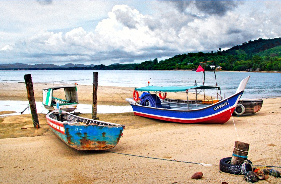 Fishing Boats, Langkawi, Malaysia
