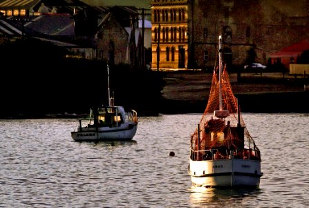 Oamaru boat harbour.NZ photo