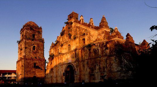 Paoay Church. UNESCO site. photo