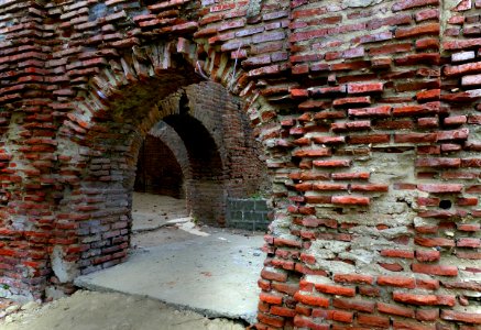 Old convent ruins Paoay.Luzon.