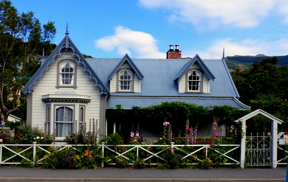 Colonial Cottage. Akaroa.