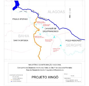 Codevasf retoma as ações para elaboração do projeto que visa o início da obra do Canal do Xingó