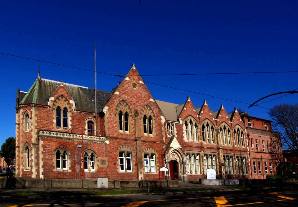 Former Christchurch  Girls Highschool.