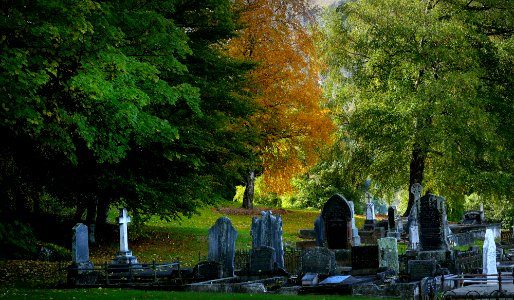 A peaceful rest. Queenstown Cemetery. photo