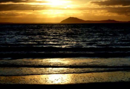 Evening light Doubtless Bay NZ. photo