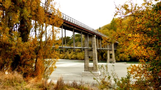 Lower Shotover Bridge. Queenstown NZ photo