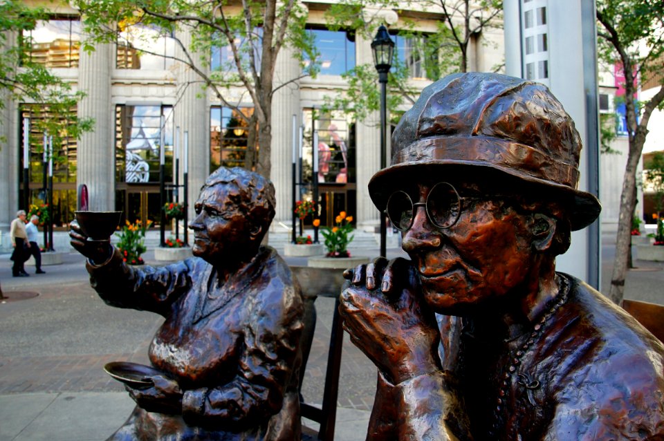 Part of the famous five Calgary..