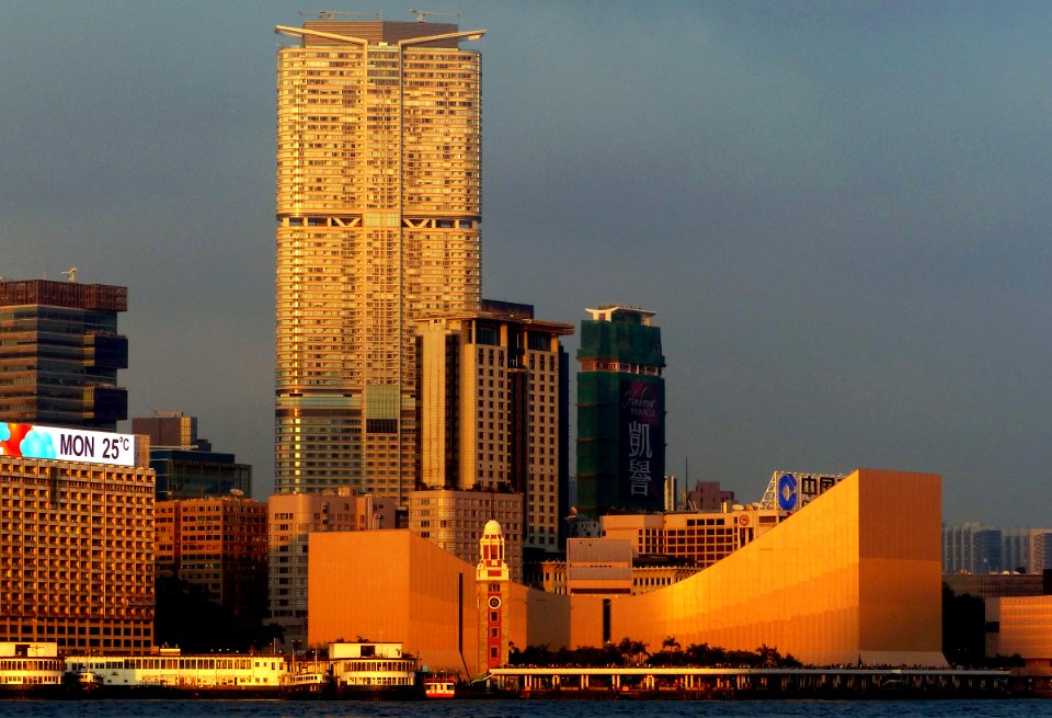 Evening Kowloon. Hong Kong.