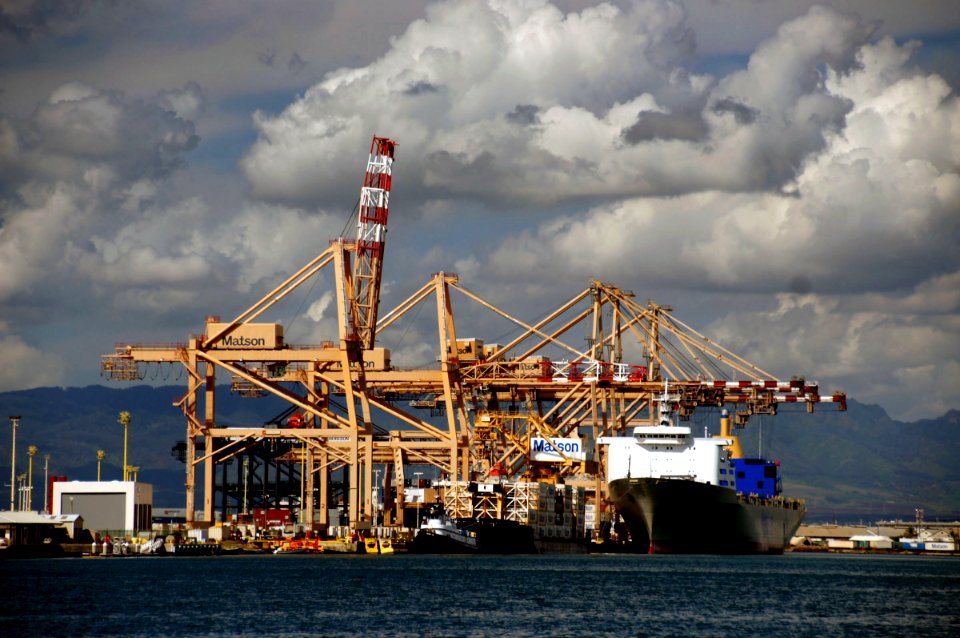 Honolulu Harbour. Hawaii.