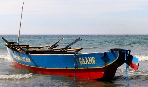 Fishing boat Philippines. photo