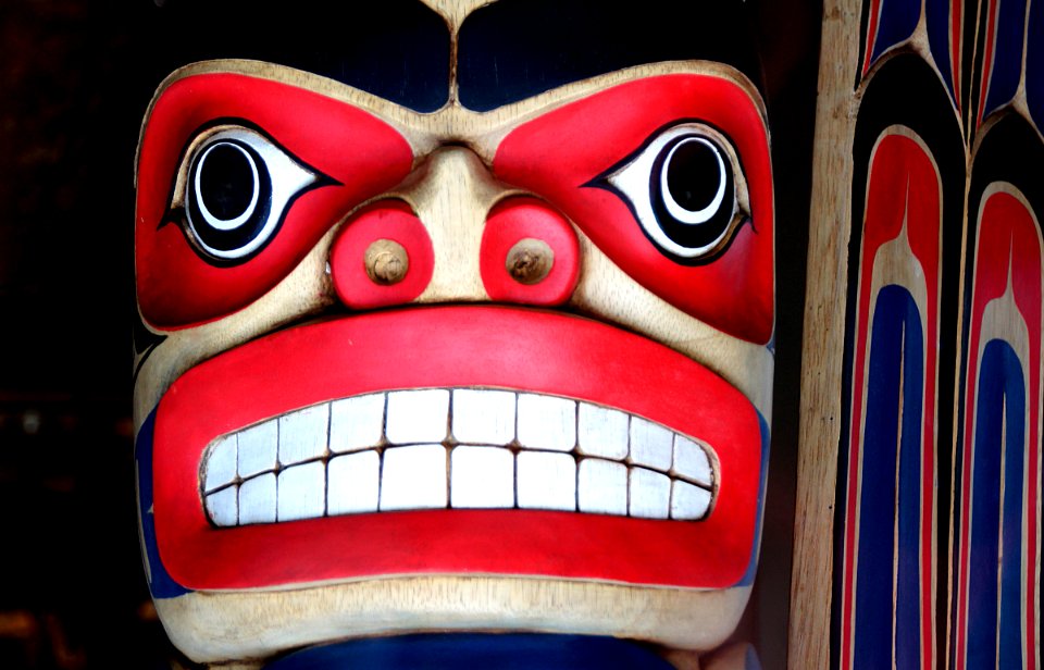 Indian Art Skagway. Alaska.