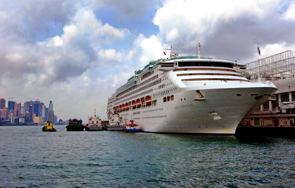 Dawn Princess Hong Kong. photo