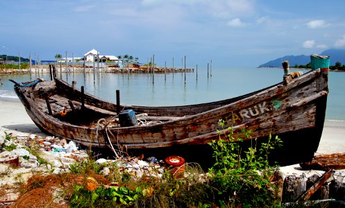 Fishing boats of Malaysia.