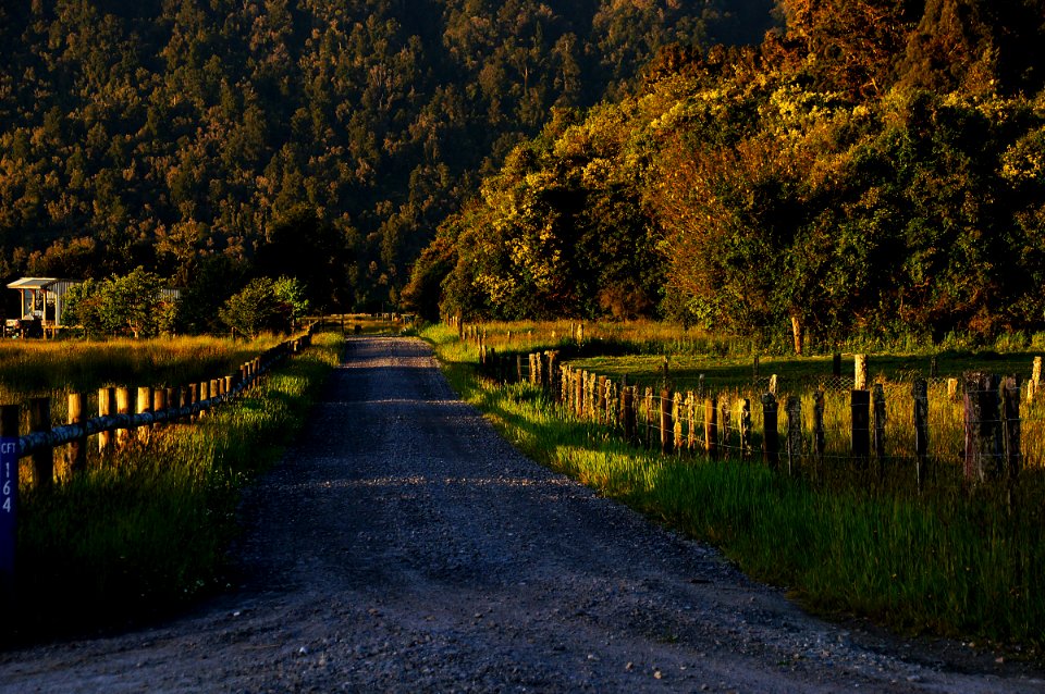 Down a country road (1) photo