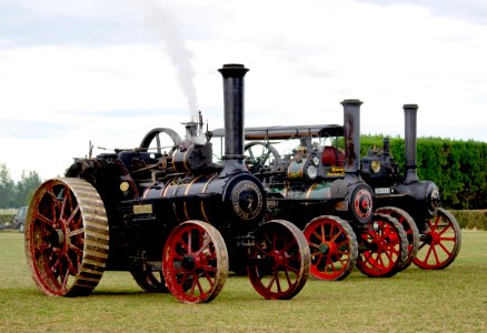 The Burrell Traction Engine.