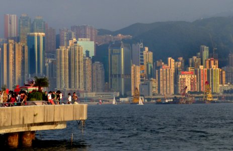 Evening Hong Kong. photo