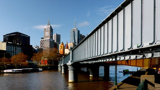 Sandridge Bridge. Melbourne. photo