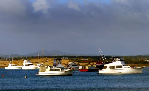 Mangawhai Heads anchorage. NZ photo