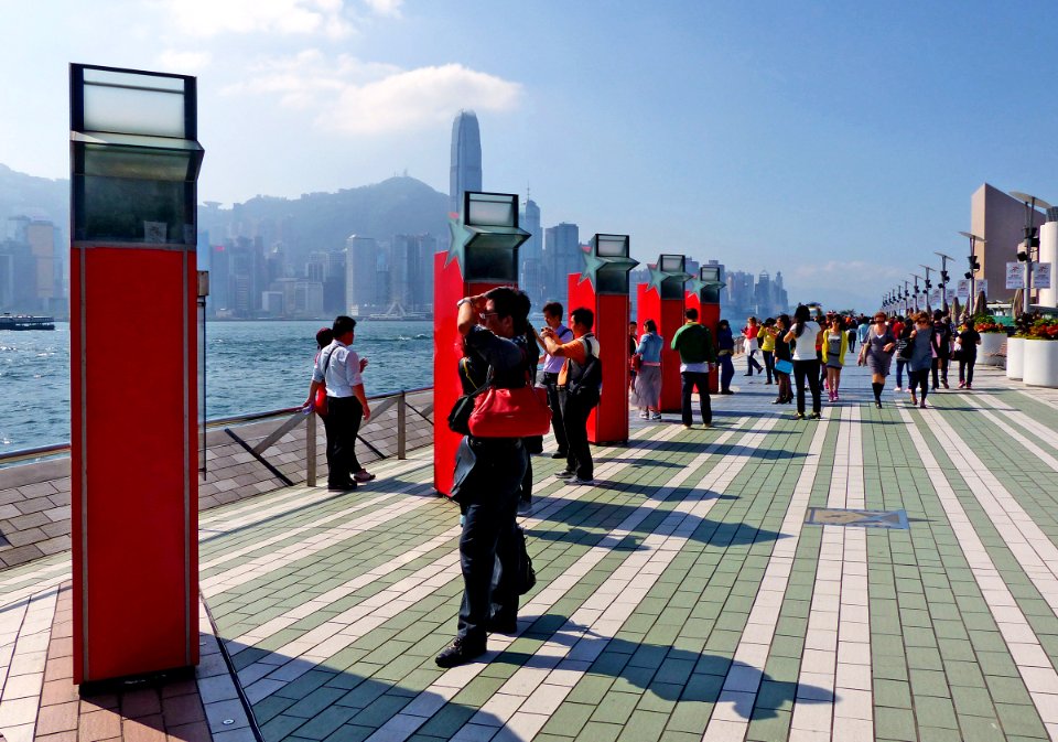 Avenue of the Stars Hong Kong.