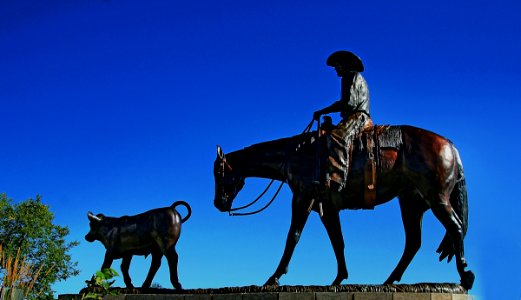 Cowboy town. Calgary. photo