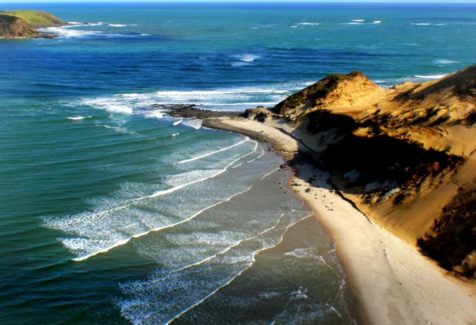 The  entrance to The Hokianga Harbour