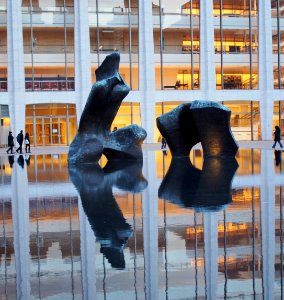 Statue at Lincoln Center
