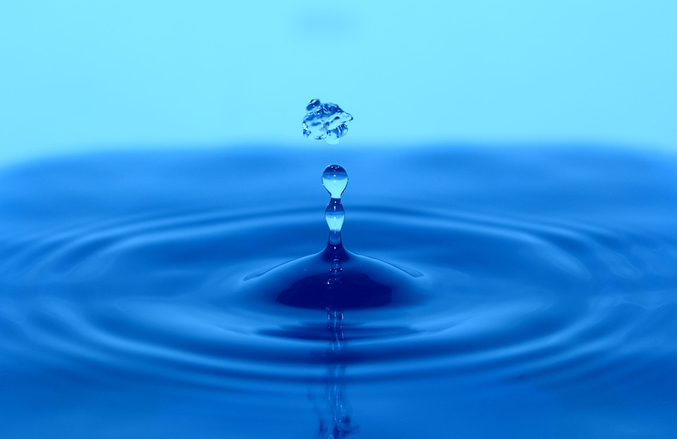 Water blue one of a kind