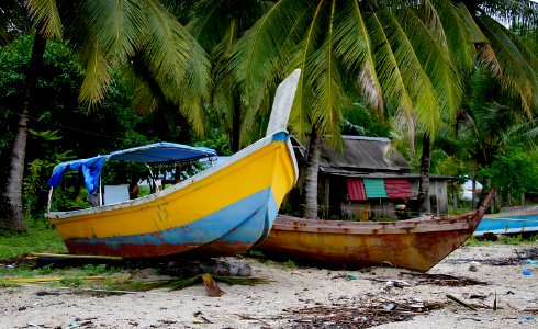 Fishing boats of Malaysia.
