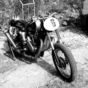Albin motor i Norton ram!