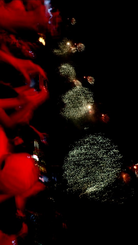 4th July Firework at East River, New York
