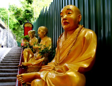 Buddhas Hong Kong. photo