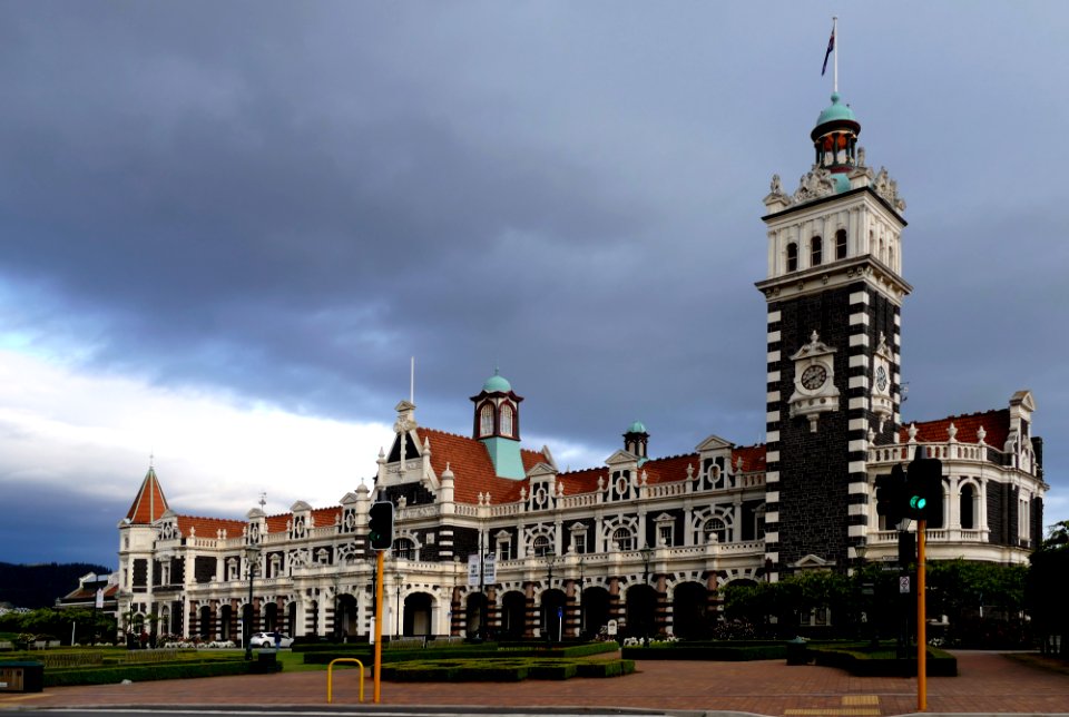 Dunedin Railway Station. NZ