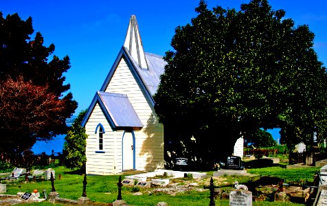 Rapaki Church. Lyttleton NZ photo