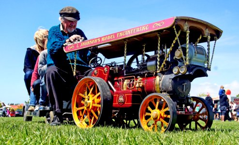 Baby Fowler Engine. photo