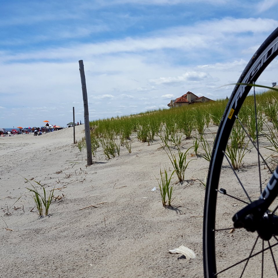 End of the track. Rockaway Beach