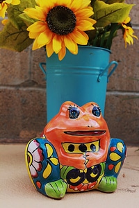 Southwestern art cute toad