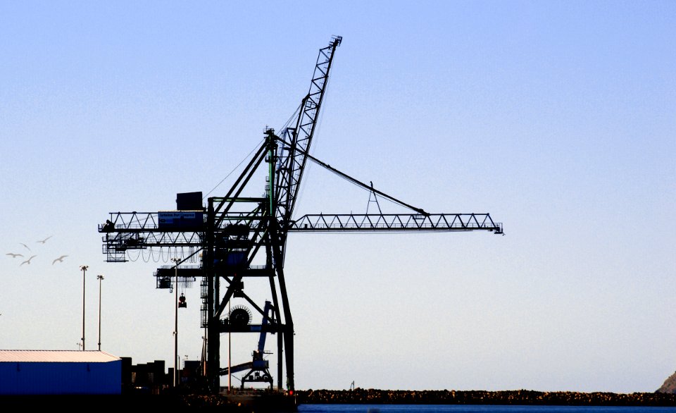 Container Crane Lyttleton.