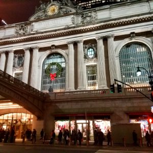 Grand central station early december afternoon