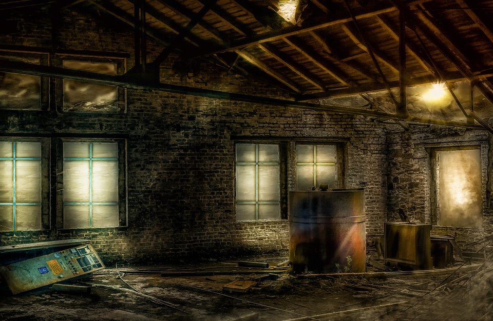 Mysterious abandoned locations