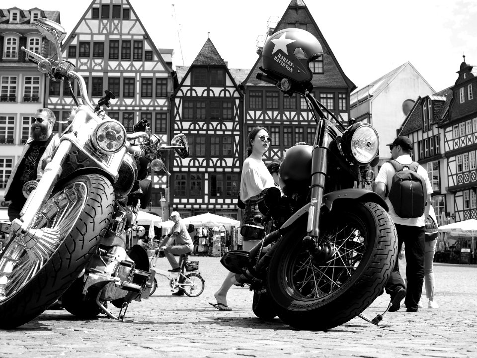Motorcycles Frankfurt Römer Plats