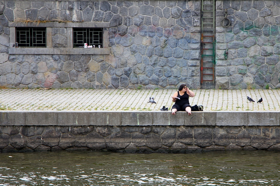 Female person leisure