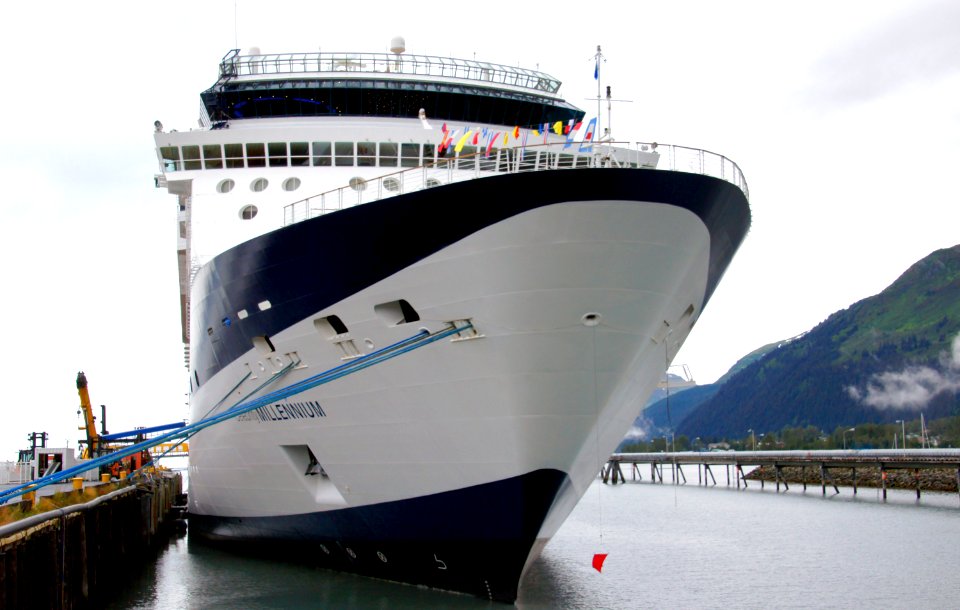 Celebrity Millennium. Seward Alaska.