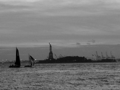 New York autumn sailing photo