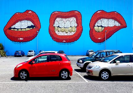 Teeth Mural – Tilt. photo