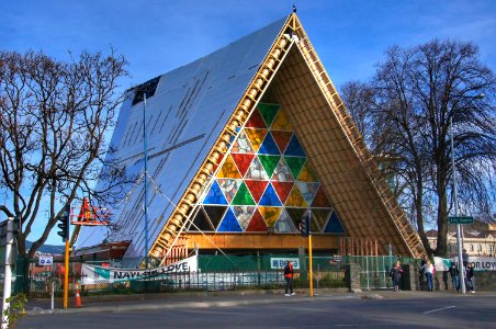 The Cardboard Cathedral.Christchurch NZ photo