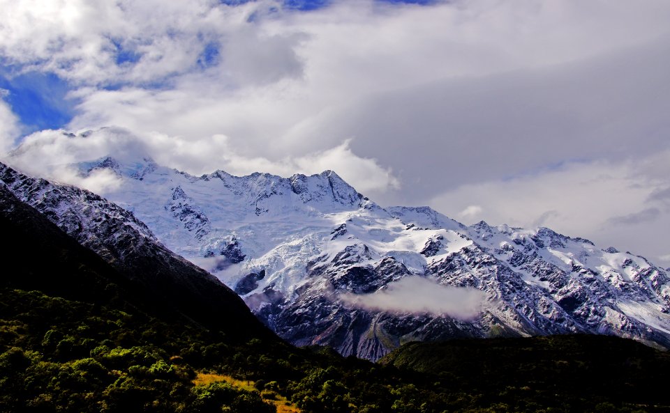 Mt Sefton.Mt Cook National Park NZ.