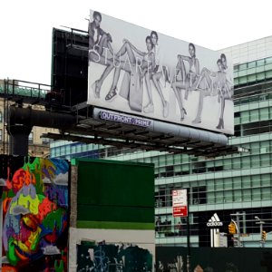 Almost black and white at Lafayette and Houston
