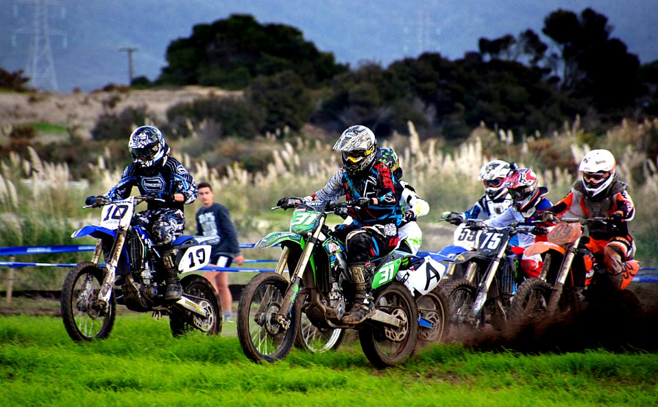 Kicking up some dust.